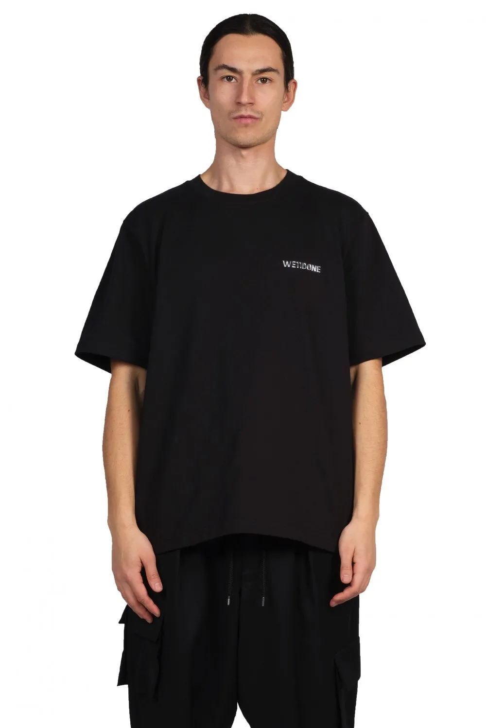 Black Metallic Logo T-shirt