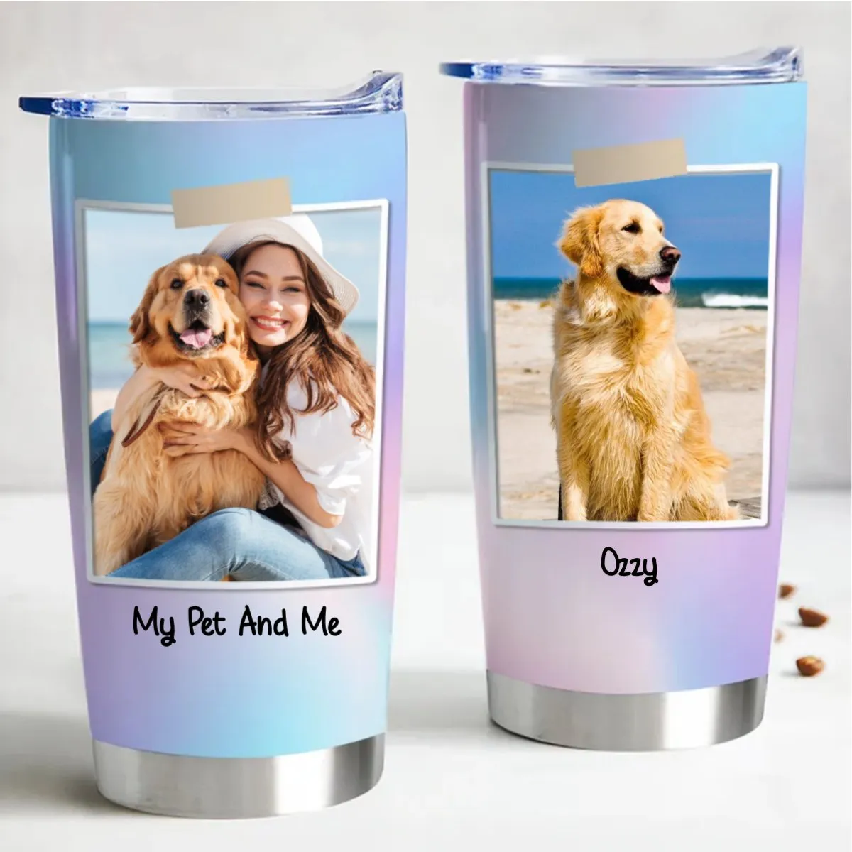 Custom Stainless Steel Tumbler - Insulated and Leak Proof