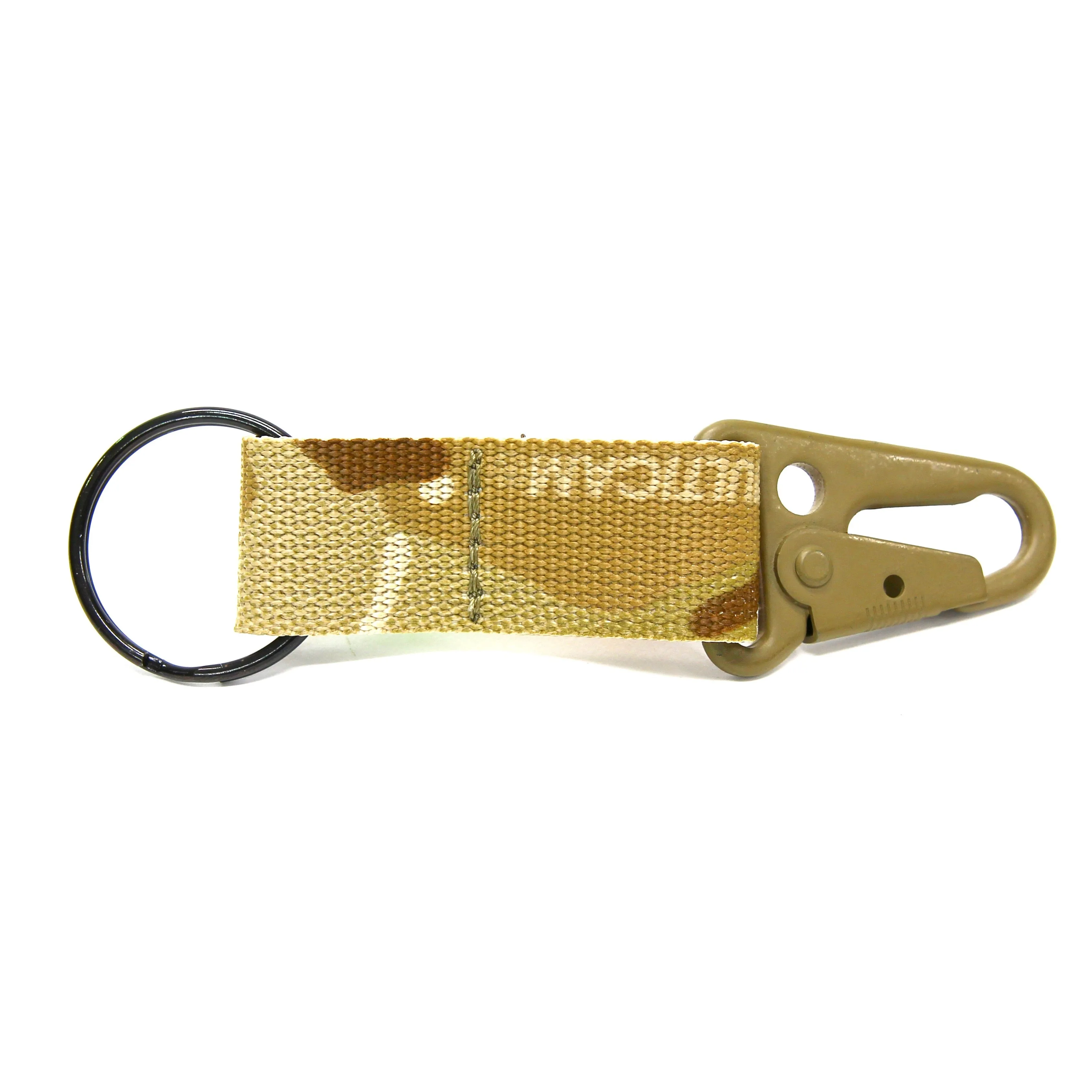 Durable keychain clip