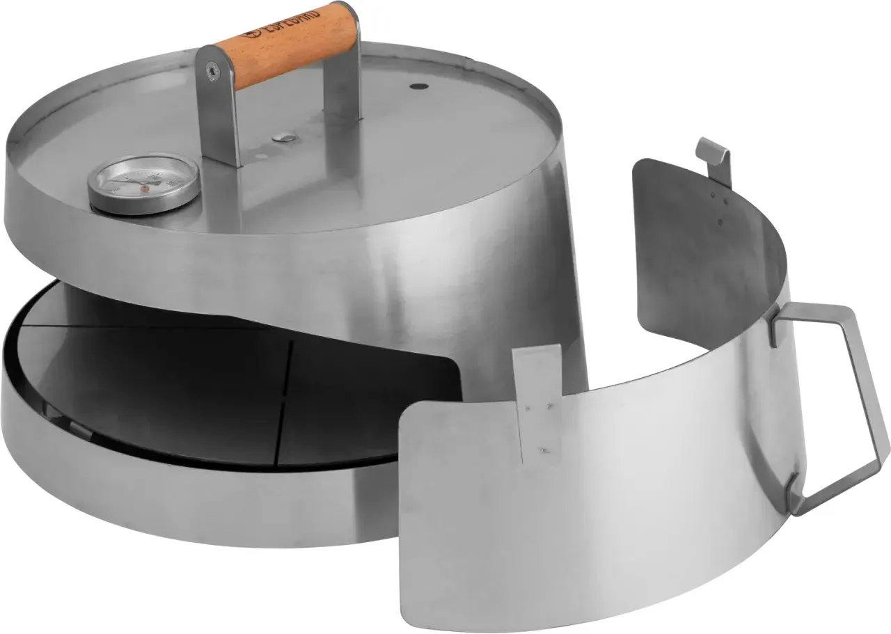 Espegard Pizza Oven For Fire Pan Metallic | Buy Espegard Pizza Oven For Fire Pan Metallic here | Outnorth
