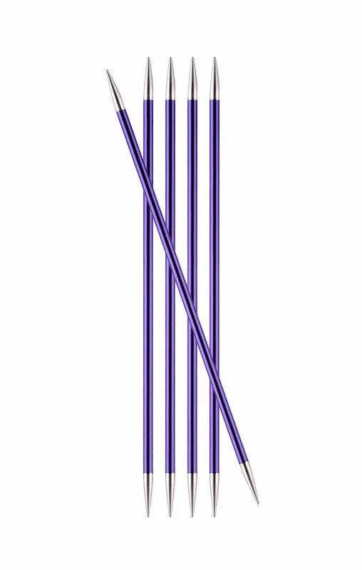 KNITPRO ZING DOUBLE POINTED KNITTING NEEDLES