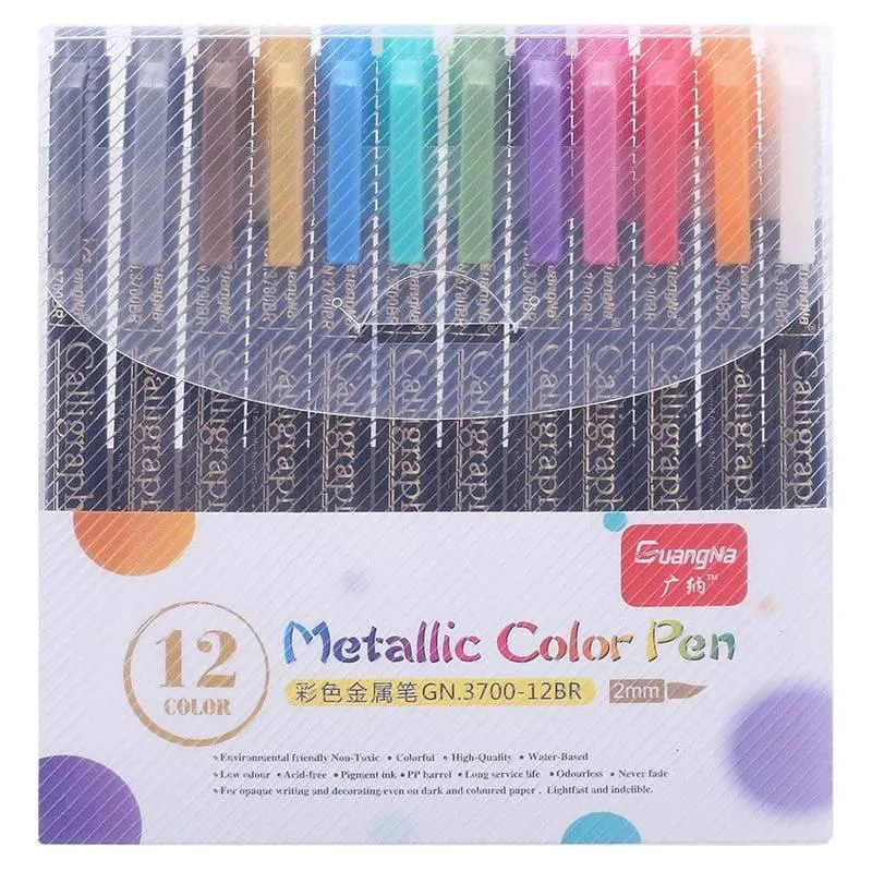 Metallic Marker Set - GuangNa Metallic Color Pen Set