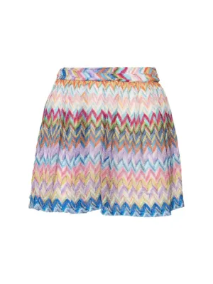 Missoni   Lurex zigzag shorts 