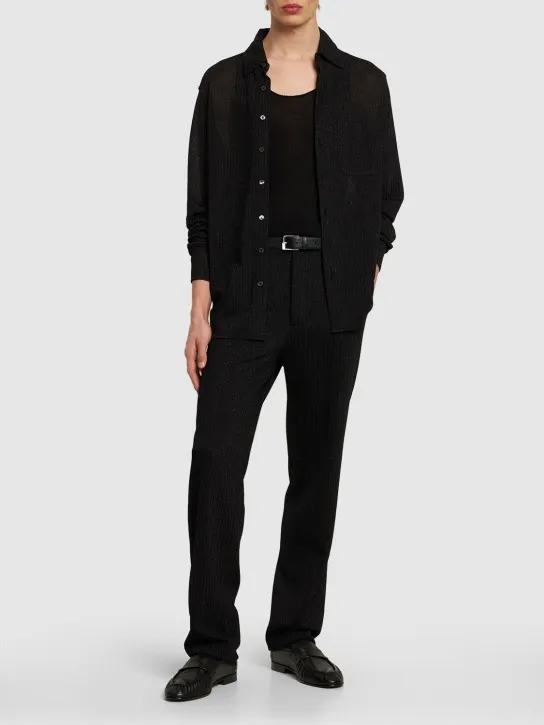 Missoni   Metallic viscose shirt 