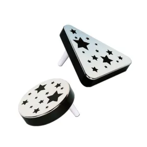 Plastic Metallic Noisemakers Silver