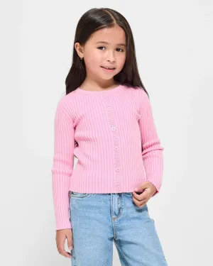 popular  Sparkle Rib Knit Cardigan