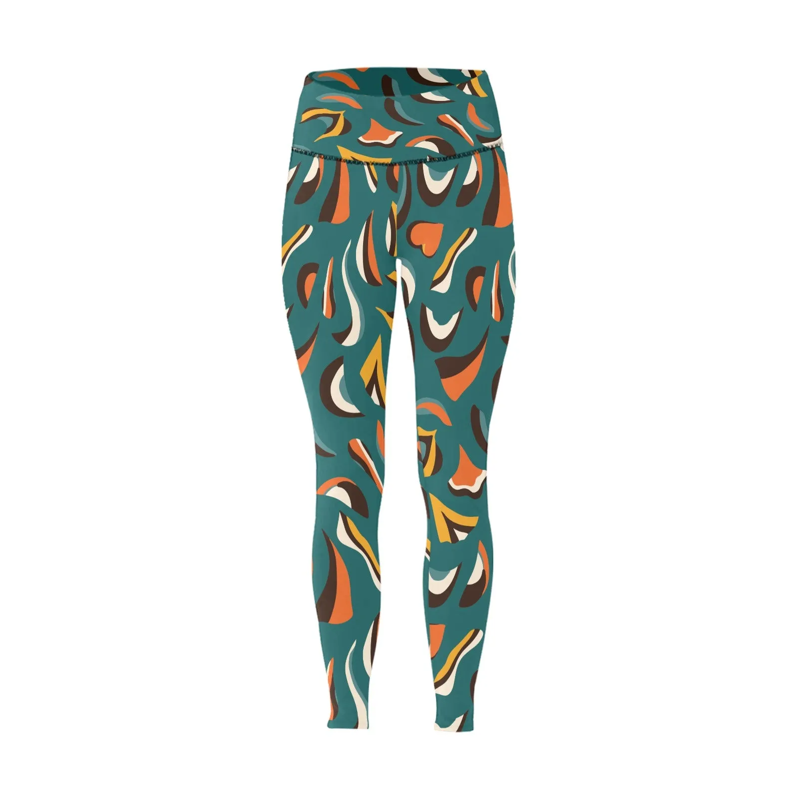 Pre Order:  Mbida Green High-Waisted Leggings