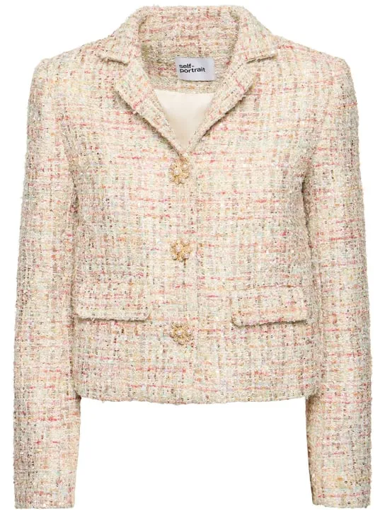 Self-portrait   Bouclé blazer 