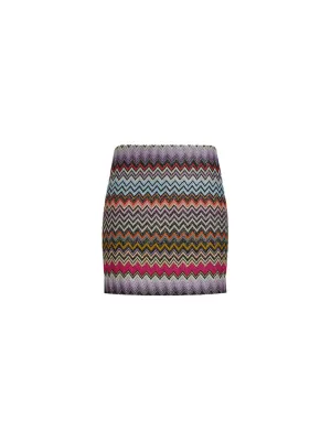 Zigzag Mini Skirt